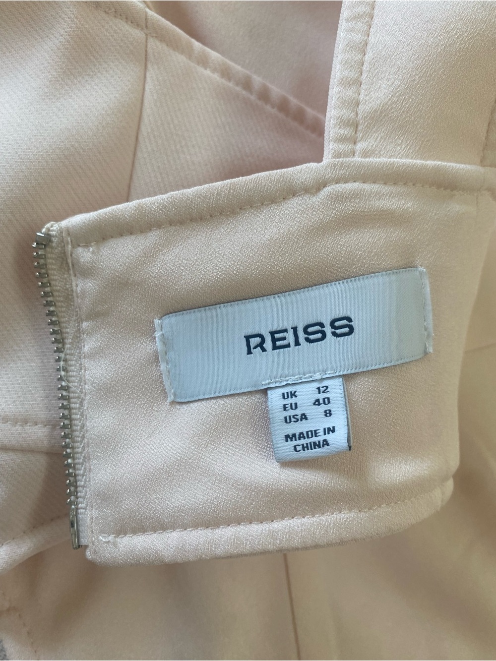 Reiss Blush Cutout Wide-Leg Jumpsuit - Picture 8 of 8
